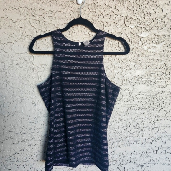 Cache Studded Sparkle Sleeveless Tank Top Size M - Picture 2 of 8